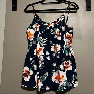 CLOSET CLOSING Patagonia Organic Cotton Cami Floral Hawaiian Tropical Print